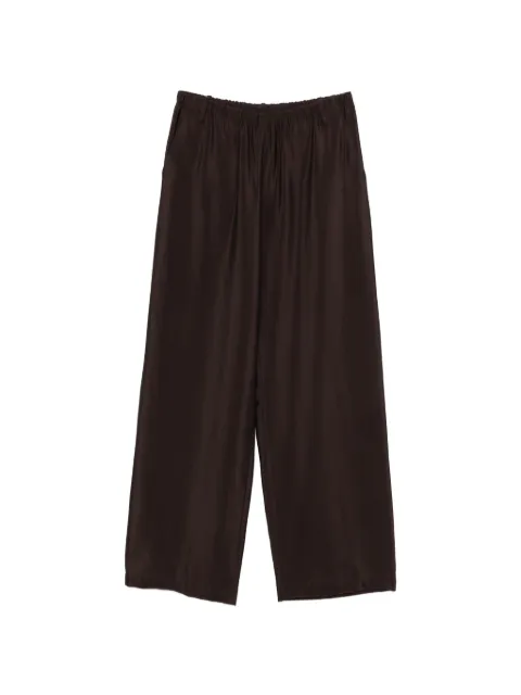 Alysi elastic-waist trousers