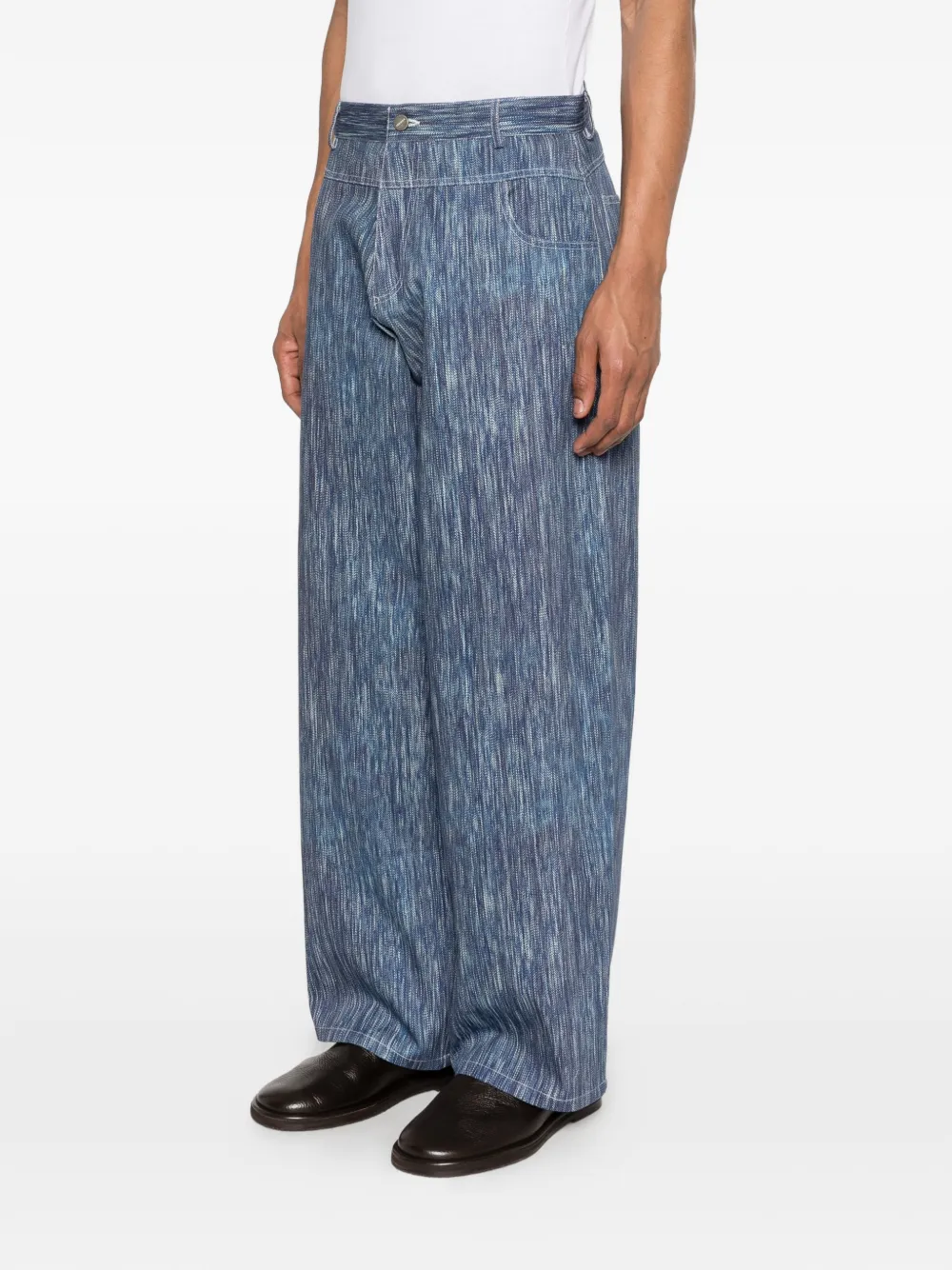  Bonsai Textured Jeans - Blue 
