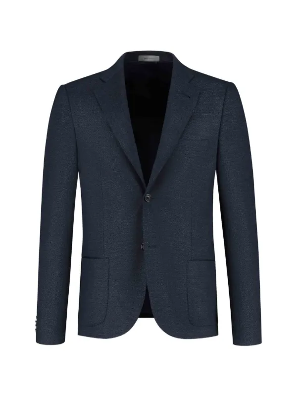 Corneliani Notched-lapel Blazer in Blue
