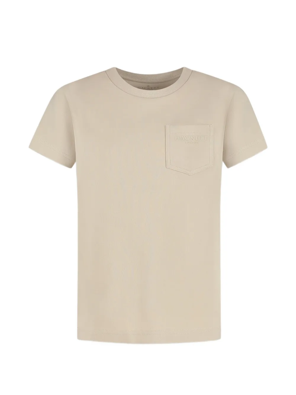 Hackett Kids chest-pocket T-shirt - Toni neutri