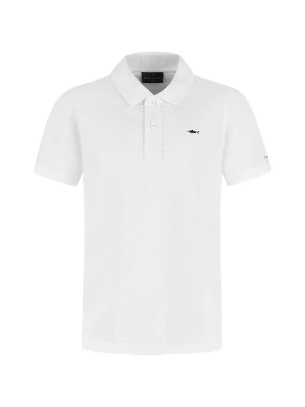 Paul & Shark Junior embroidery-logo polo shirt - Bianco