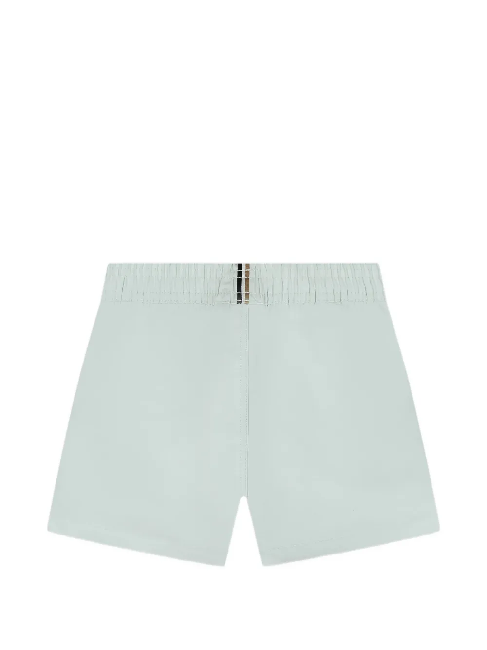 BOSS Kidswear Zwembroek met logoprint Groen