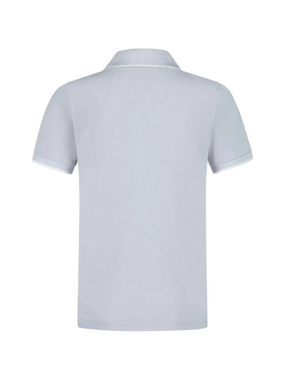 BOSS Kidswear Poloshirt met logodetail Blauw