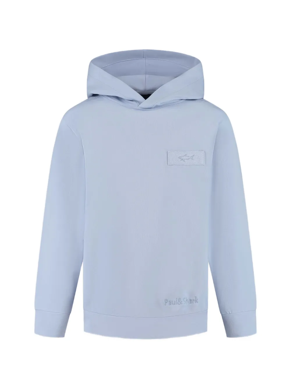 Paul & Shark Junior logo hooded top - Blu