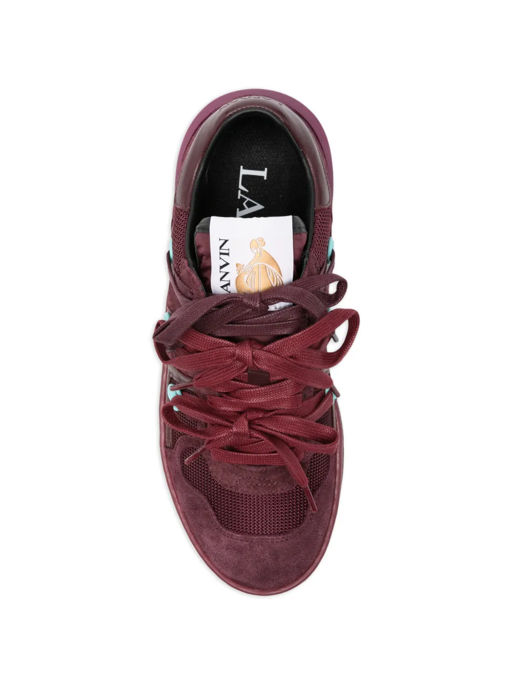 Lanvin Sneakers met veters Rood