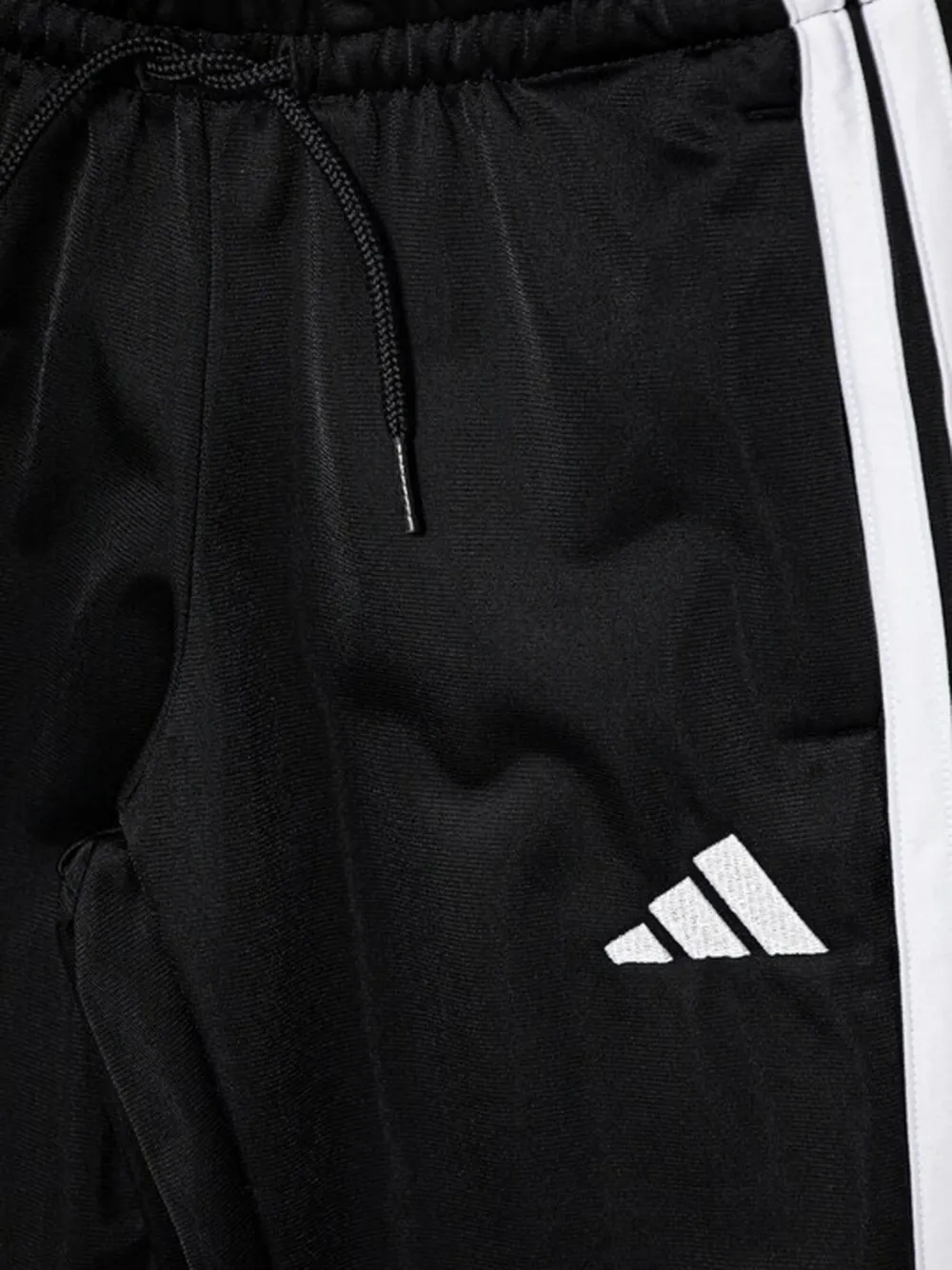 adidas Kids Gestreept trainingspak Zwart
