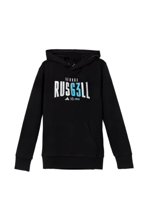 adidas Kids x Mercedes AMG Petronas Formula One Team George Russell graphic hoodie