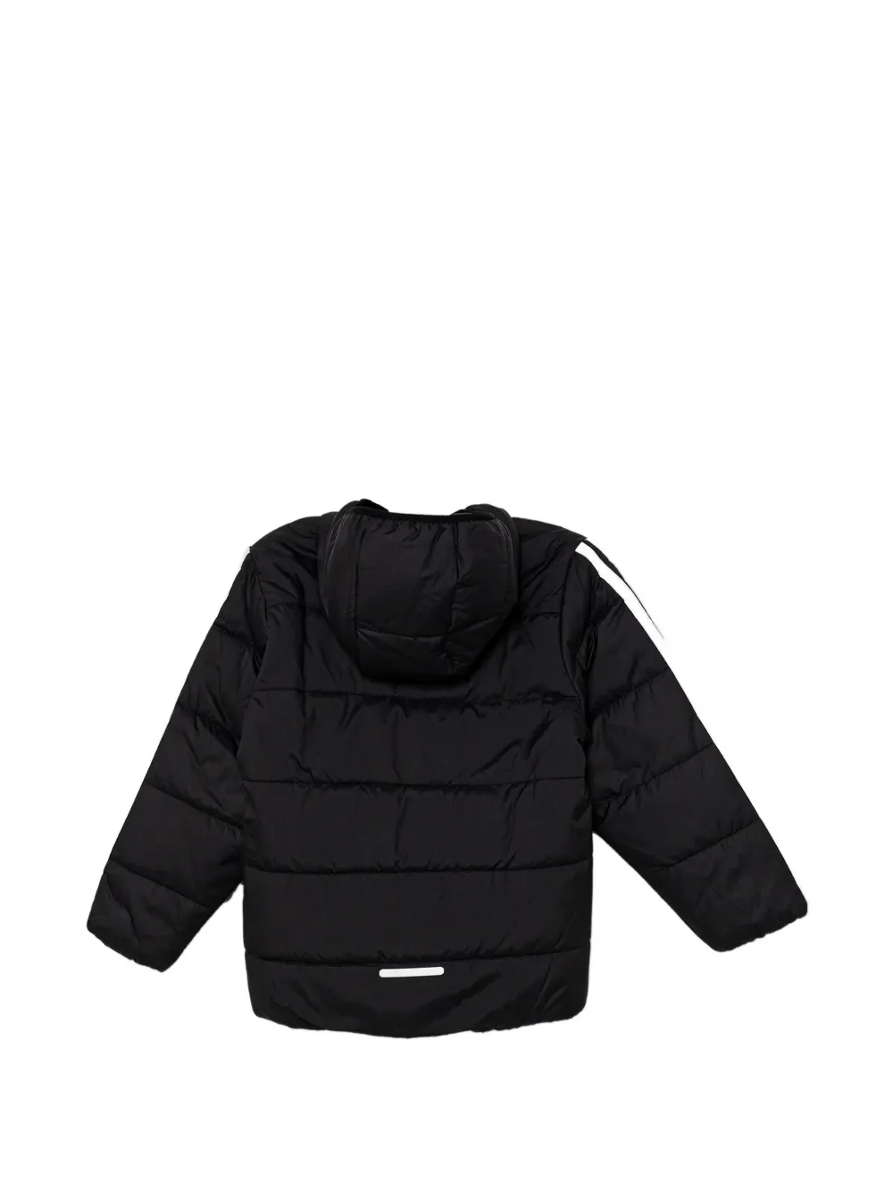 adidas Kids Essentials 3-Stripes jack met capuchon Zwart