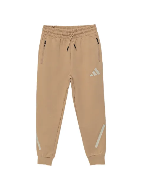 adidas Kids logo-print drawstring track pants