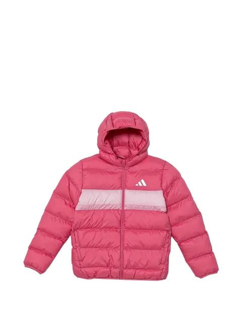 adidas Kids hooded stripe jacket