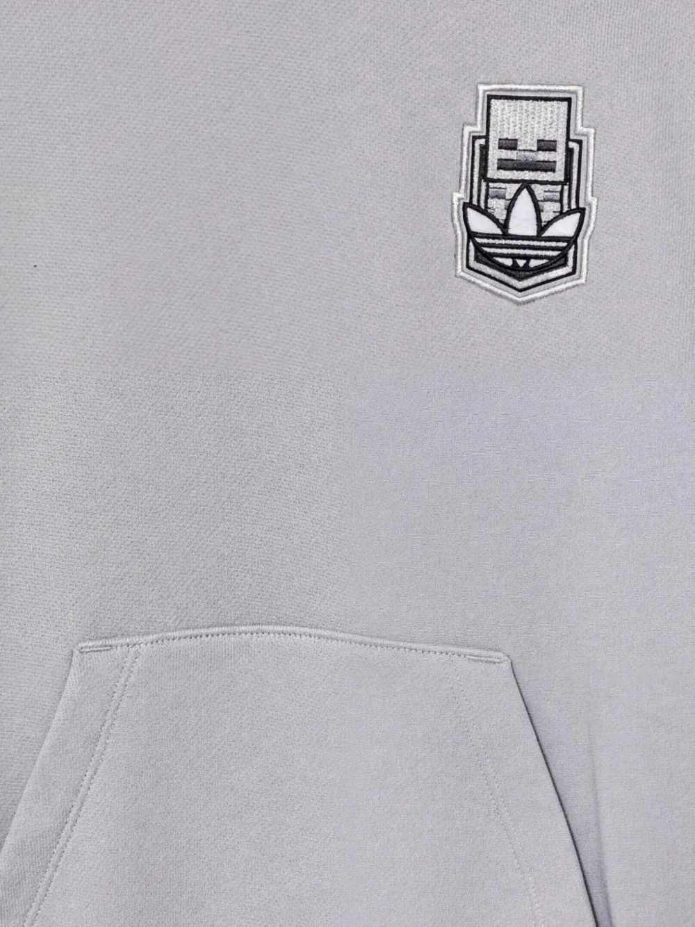  Adidas Kids Sudadera Con Capucha De Adidas Kids X Minecraft - Gris 