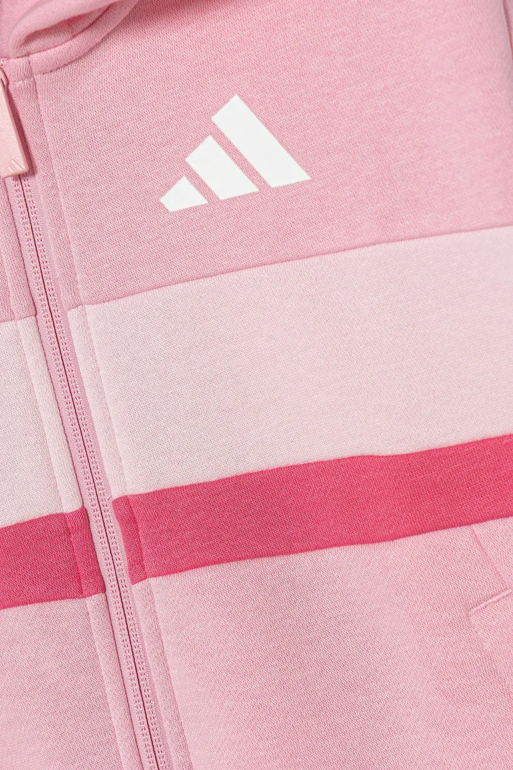 adidas Kids Gestreept trainingspak Roze