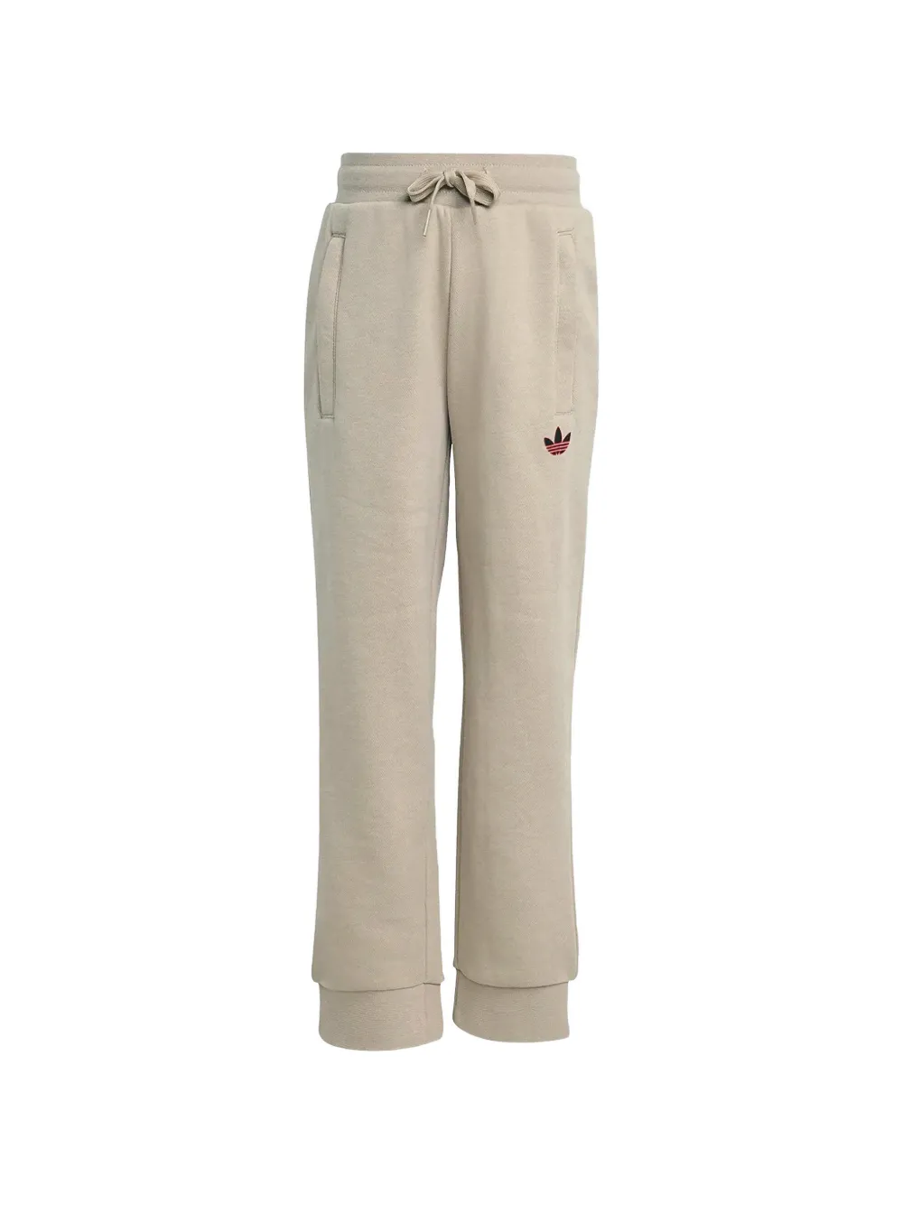 adidas Kids Trainingspak met Trefoil-logo Beige