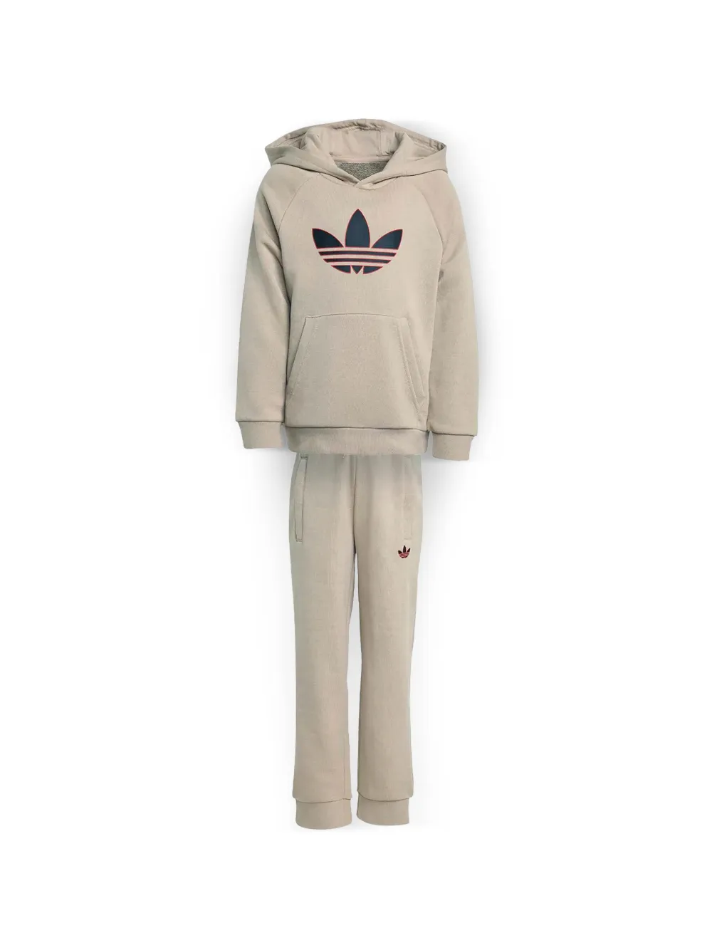 adidas Kids Trefoil-logo track suit - Toni neutri