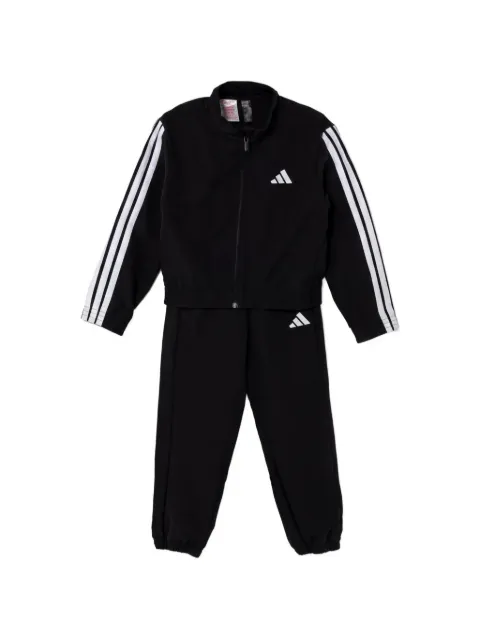 adidas Kids 3-Stripes zip-up tracksuit