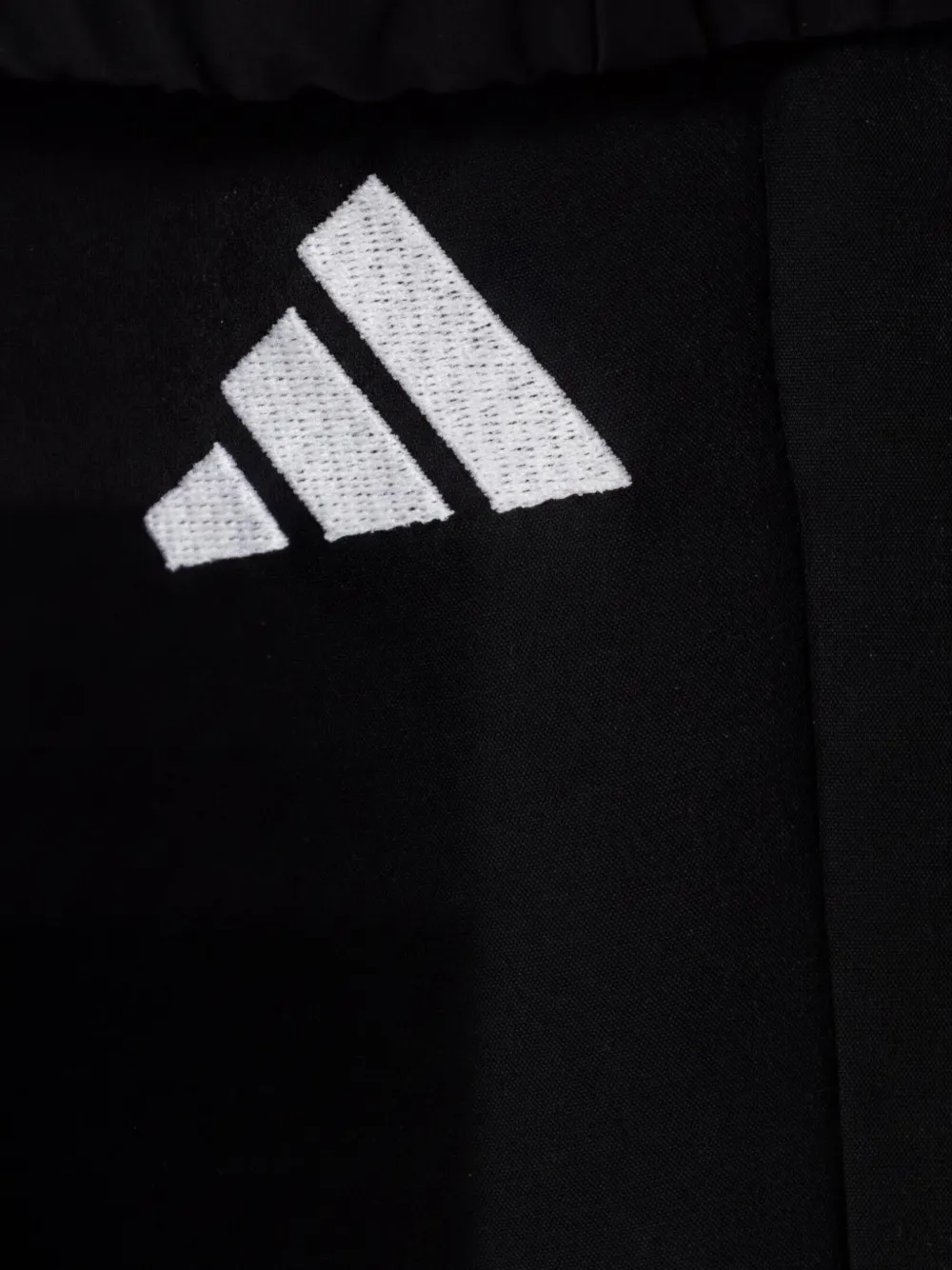 adidas Kids 3-Stripes trainingspak met rits Zwart