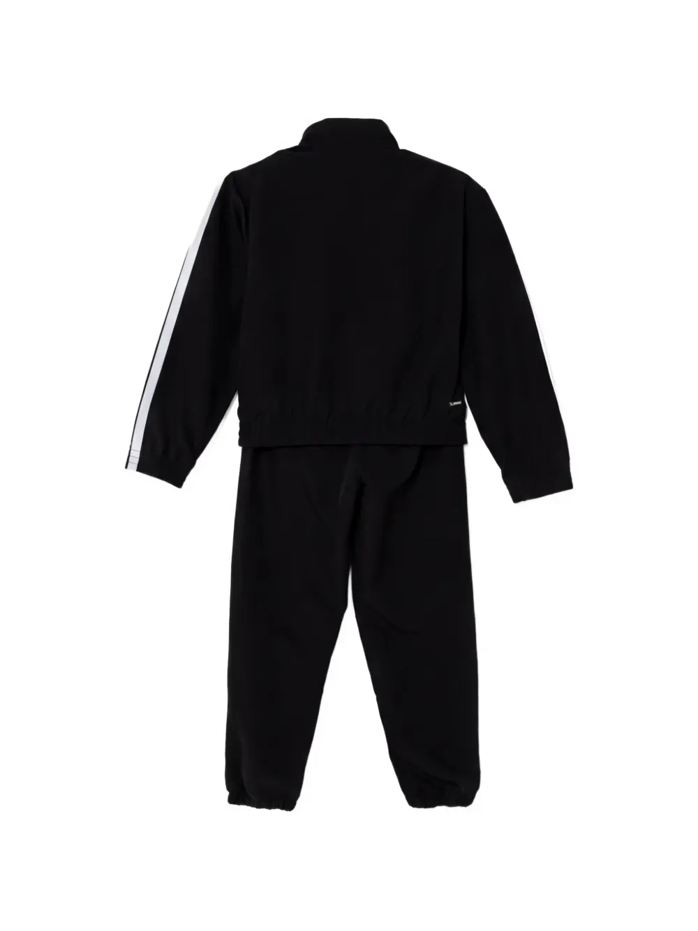 adidas Kids 3-Stripes trainingspak met rits Zwart