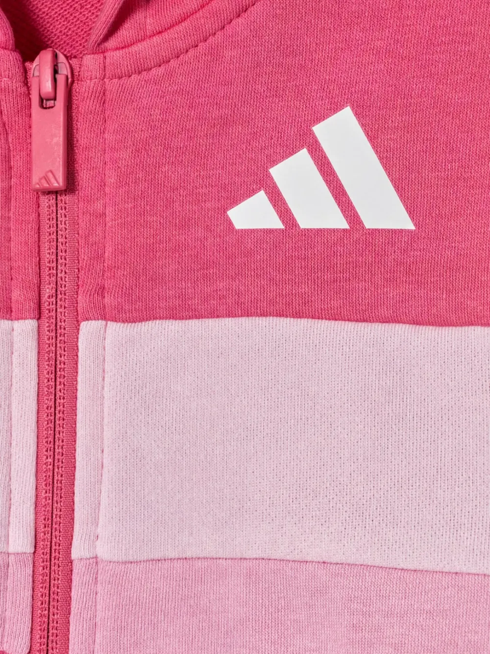adidas Kids Tiberio three-stripes tracksuit Roze