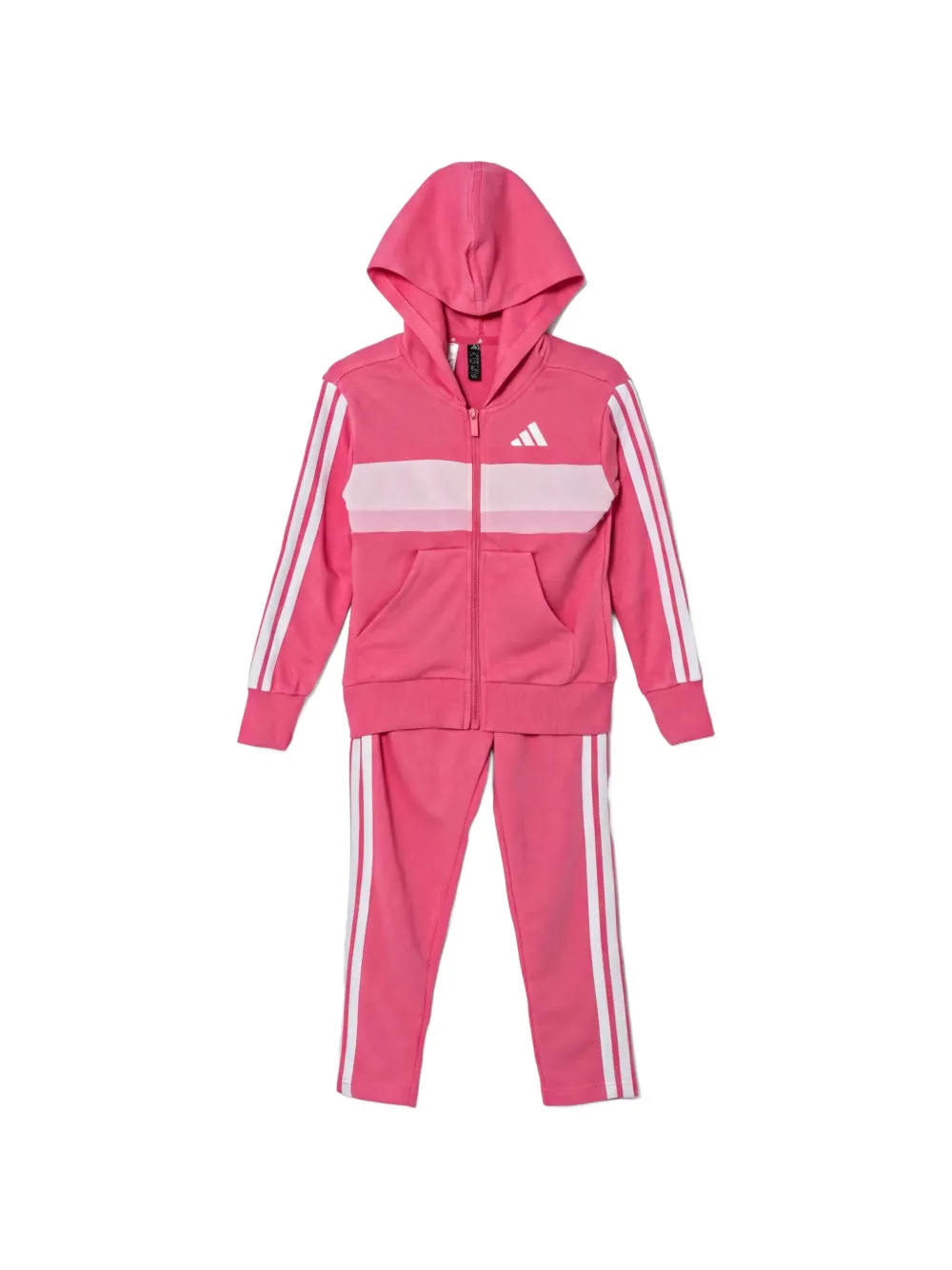 adidas Kids Tiberio three-stripes tracksuit - Rosa