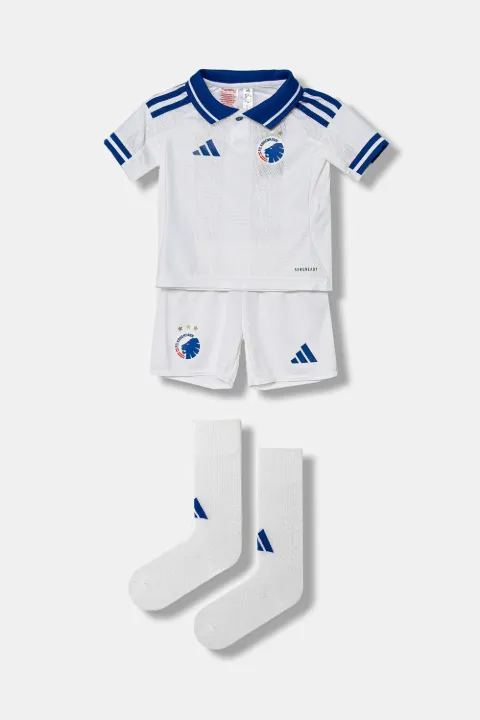 adidas Kids logo-print three-piece set