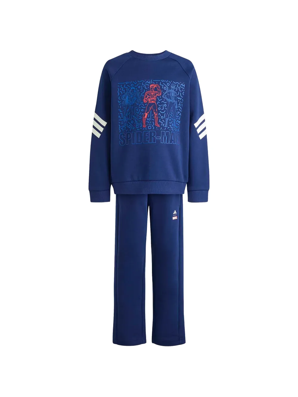 adidas Kids Spider-Man graphic-print tracksuit - Blu