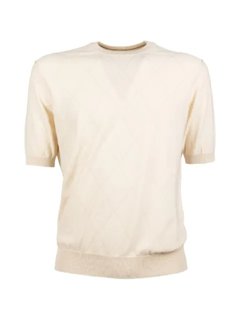 Peserico diamond knit t-shirt