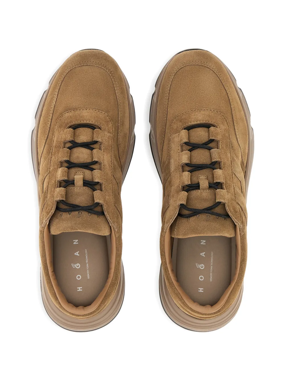 Hogan Sneakers met logo Beige