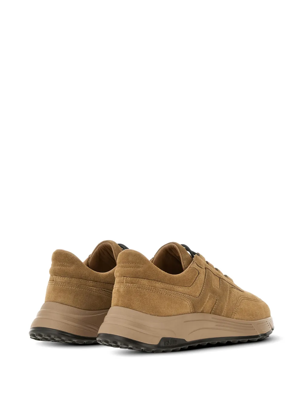Hogan Sneakers met logo Beige