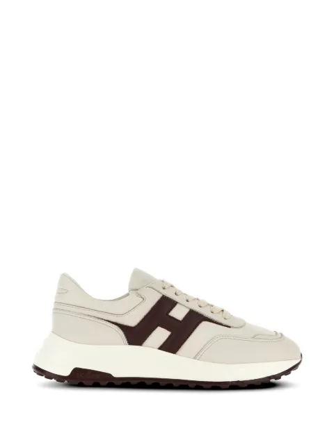 Hogan logo leather sneakers