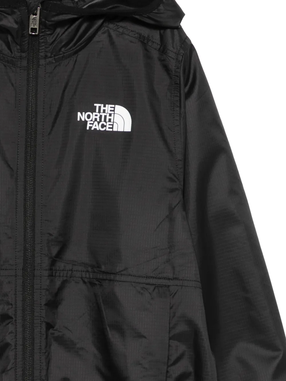  The North Face Kids Cyclone Hooded Zip Jacket - Black 