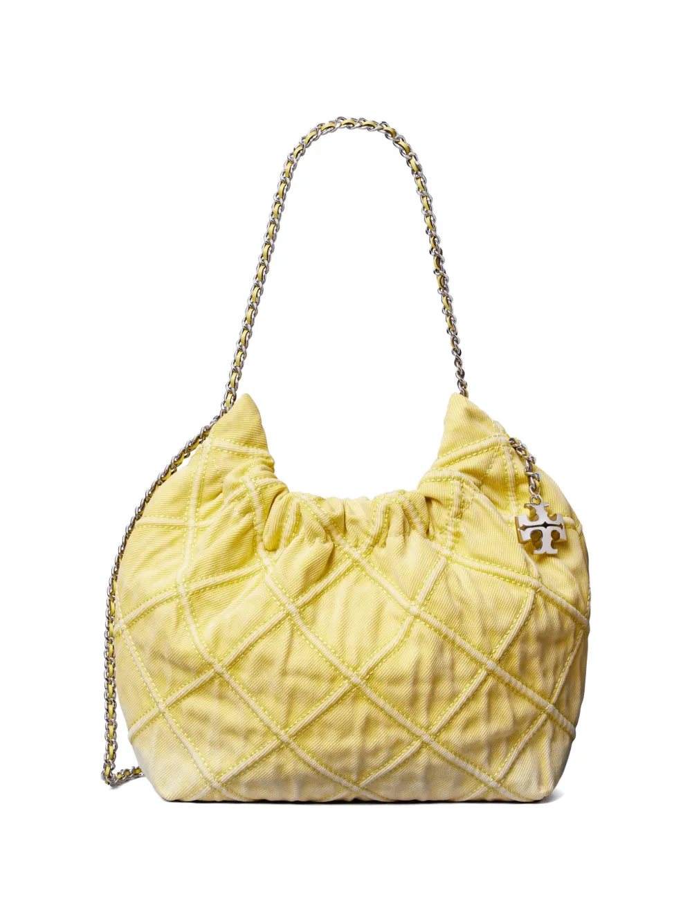 Tory Burch mini Fleming Soft Hobo bag - Giallo