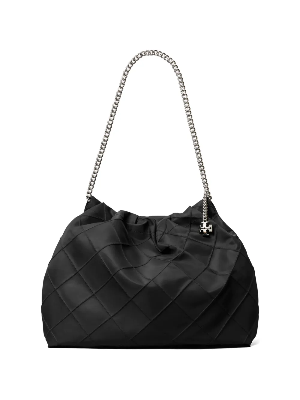 Tory Burch Fleming Nylon Hobo bag - Nero