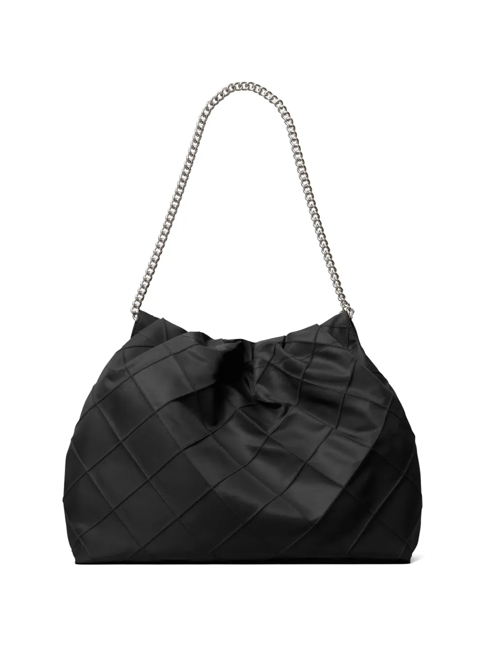 Tory Burch Fleming nylon schoudertas Zwart