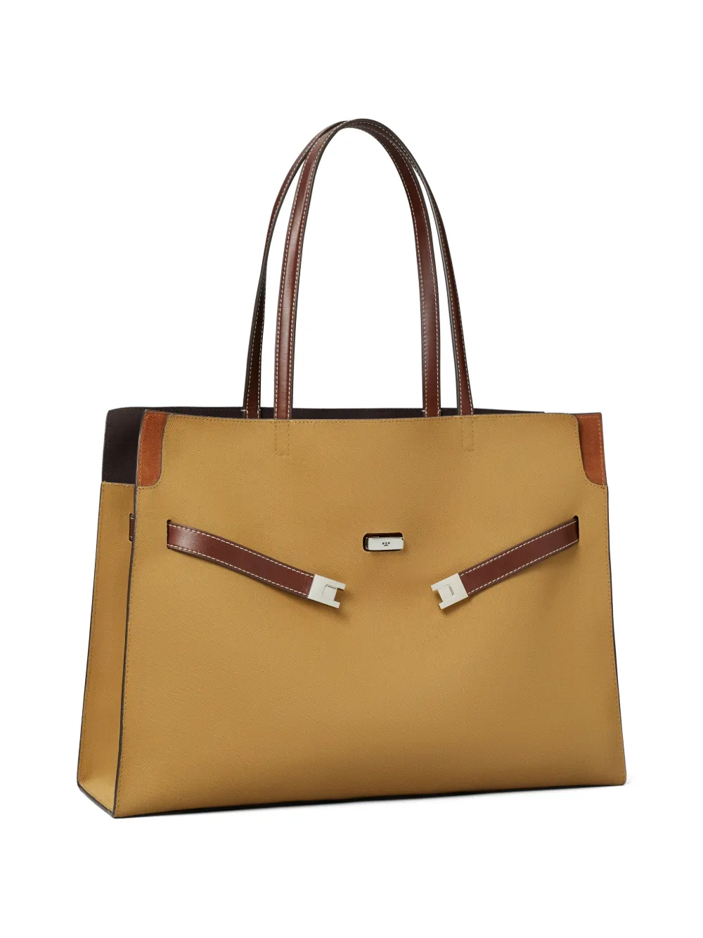 Tory Burch Lee Radziwill canvas shopper Beige