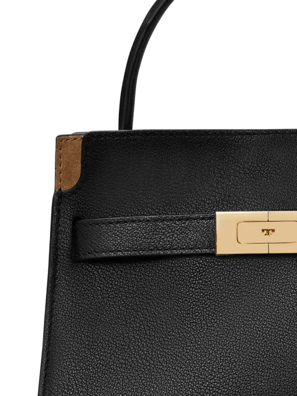 Tory Burch Petite Lee Radziwill Double Bag | Black | FARFETCH RO