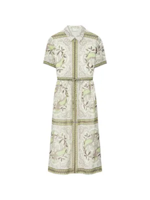 sachin and babi light blue dress Variegated Stripe Poplin Dress by Tory Burch main image 1