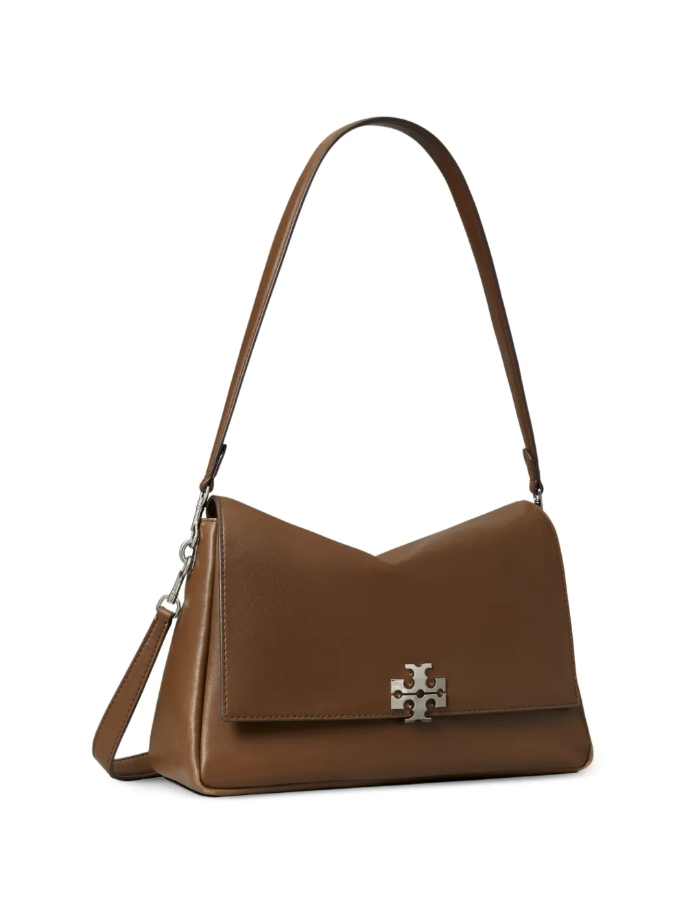 Tory Burch Charlie schoudertas Bruin