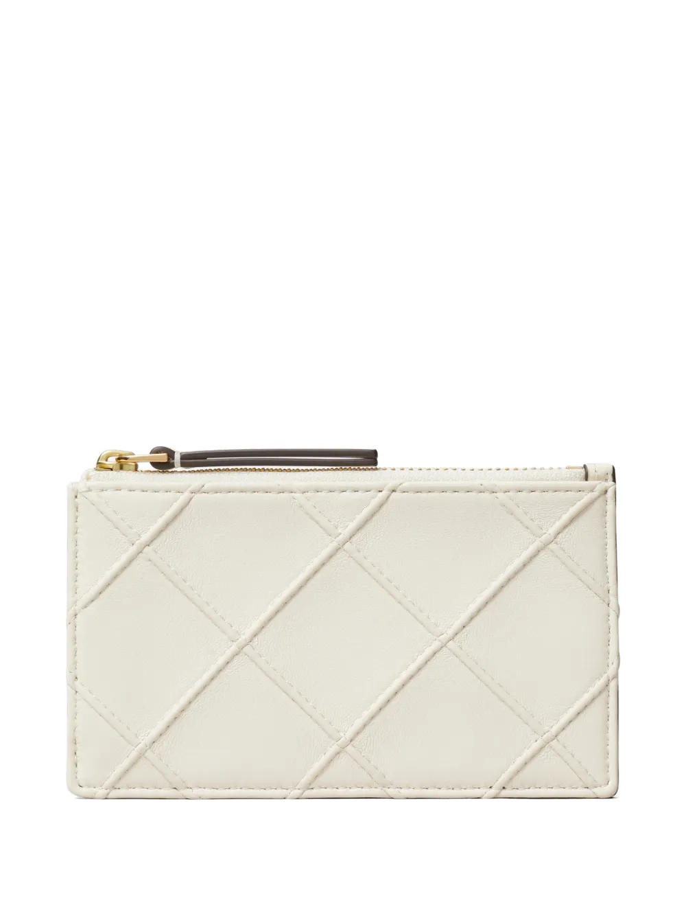 Tory Burch Fleming zip card case - Toni neutri