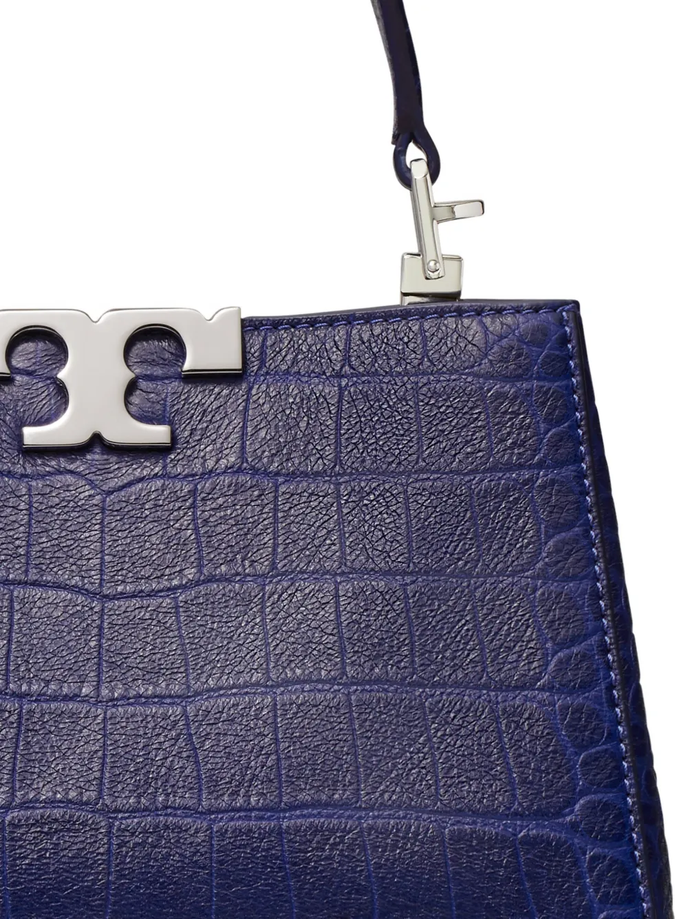 Eleanor embossed soft mini satchel