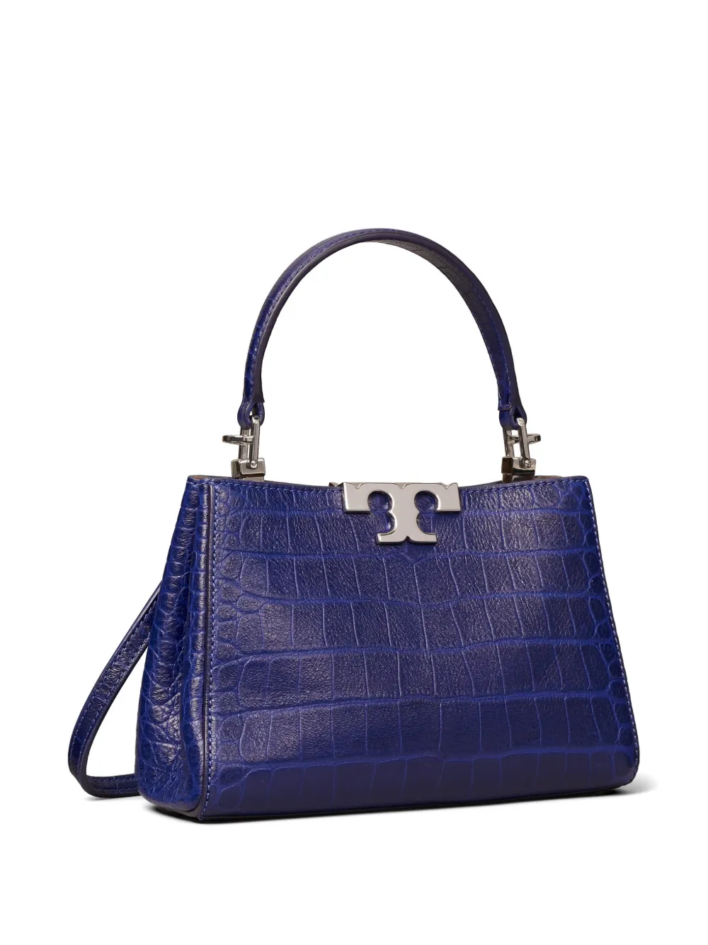 Eleanor embossed soft mini satchel