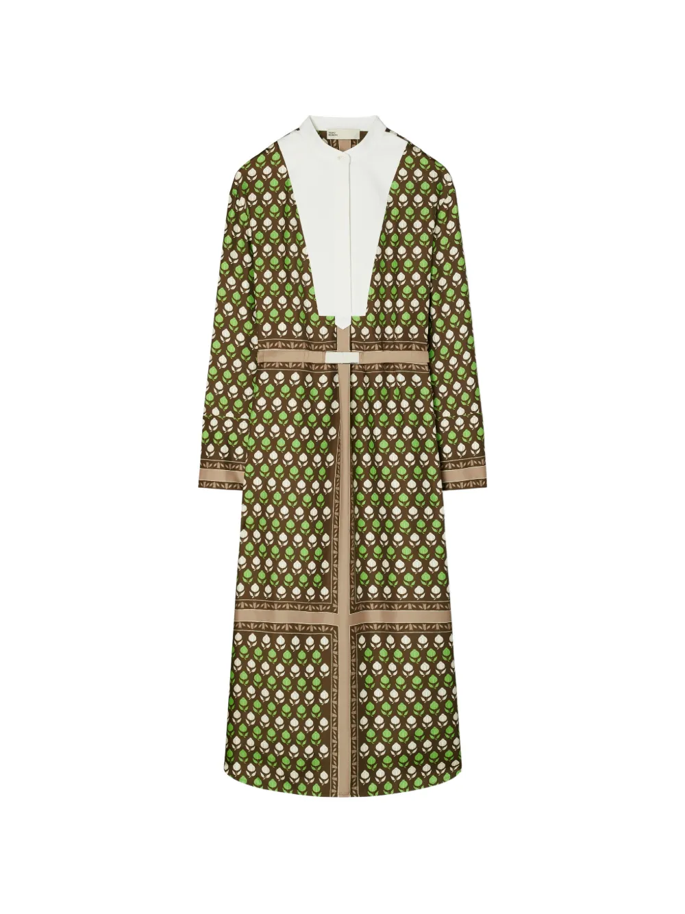 Tory Burch silk shirt dress - Brown