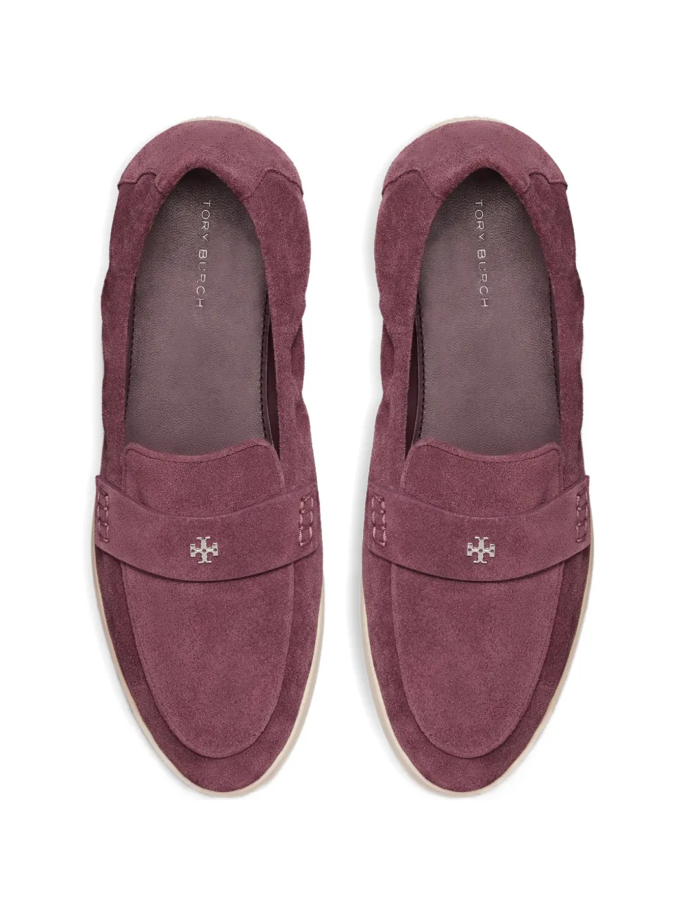 Tory Burch ballet sport loafers Paars