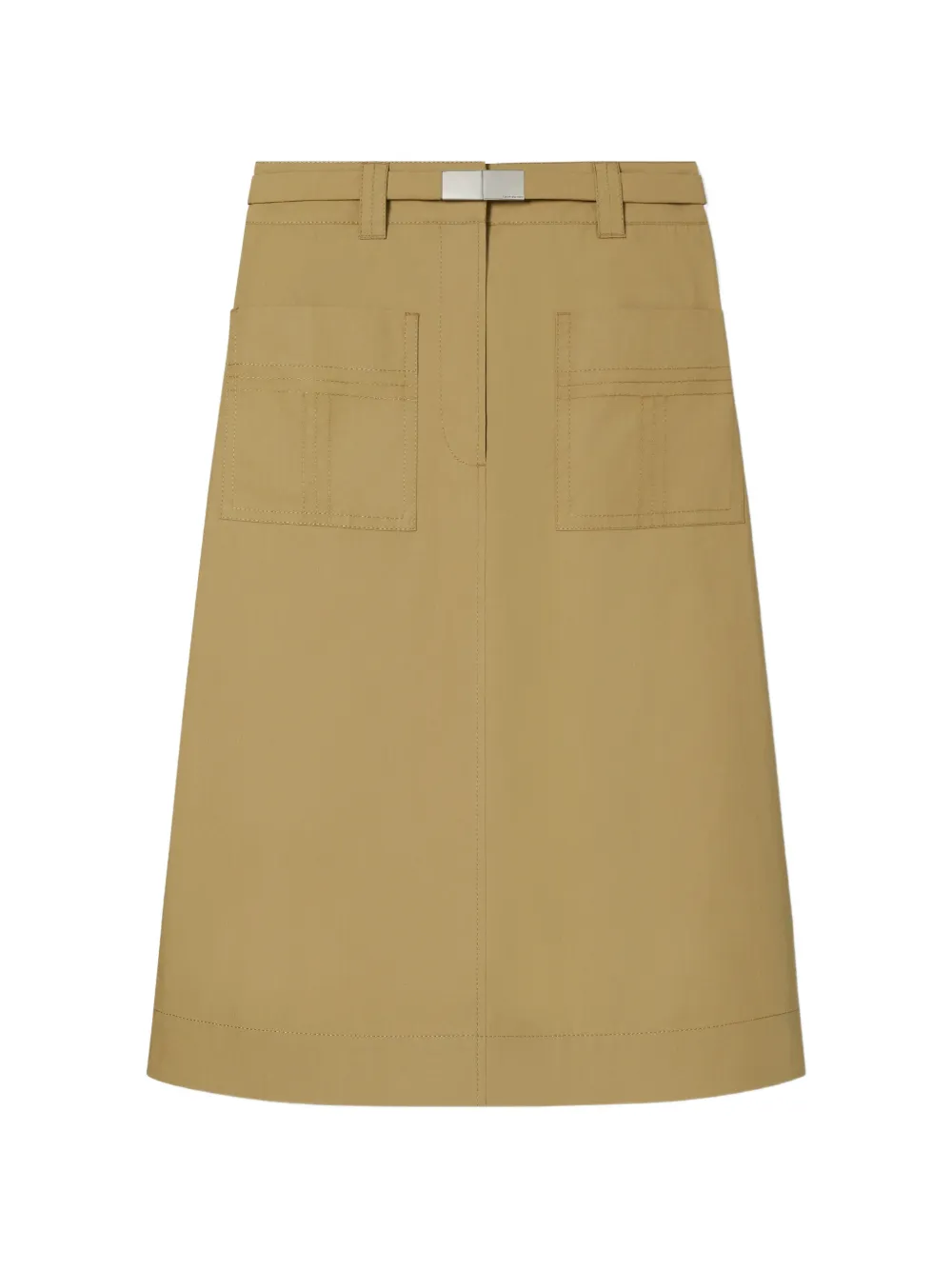 Tory Burch cotton camp skirt - Toni neutri
