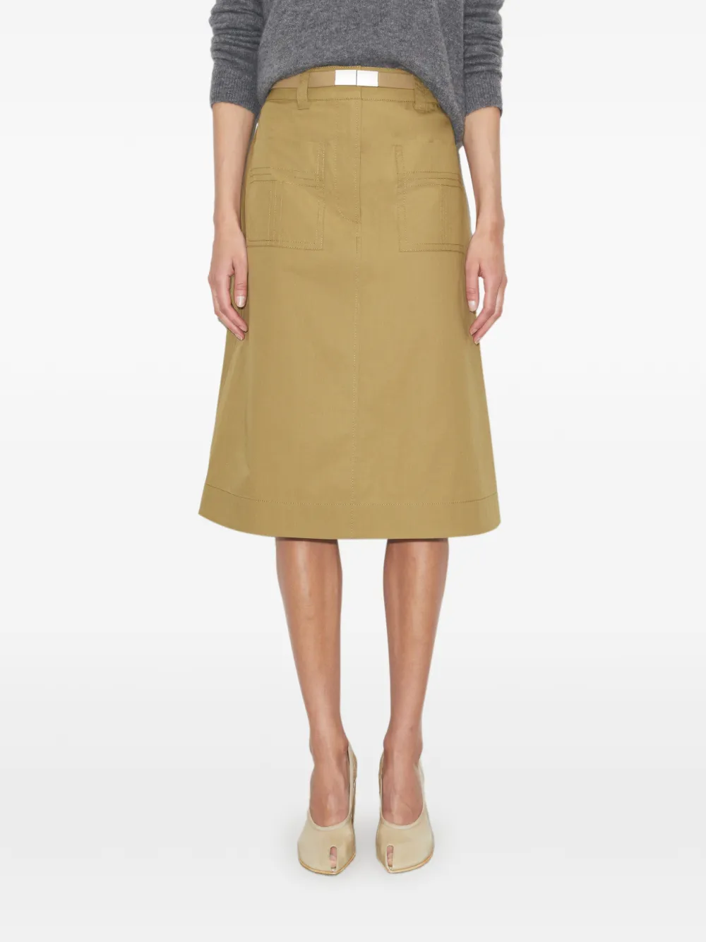 Tory Burch Katoenen rok Beige