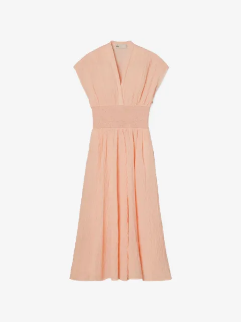 Tory Burch V-neck linen dress