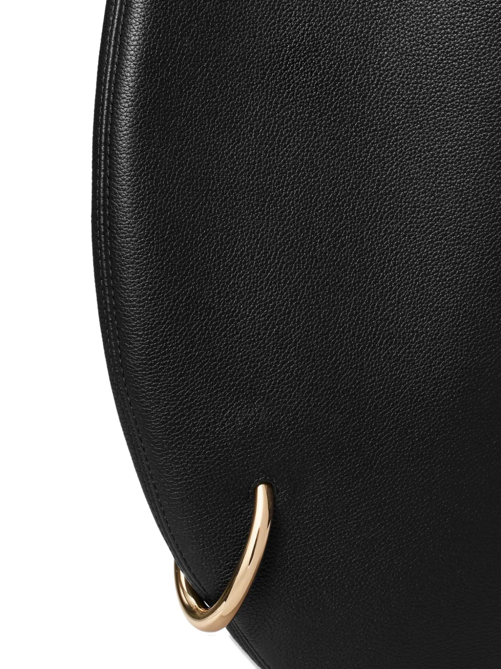 Tory Burch Pierced Soft schoudertas Zwart