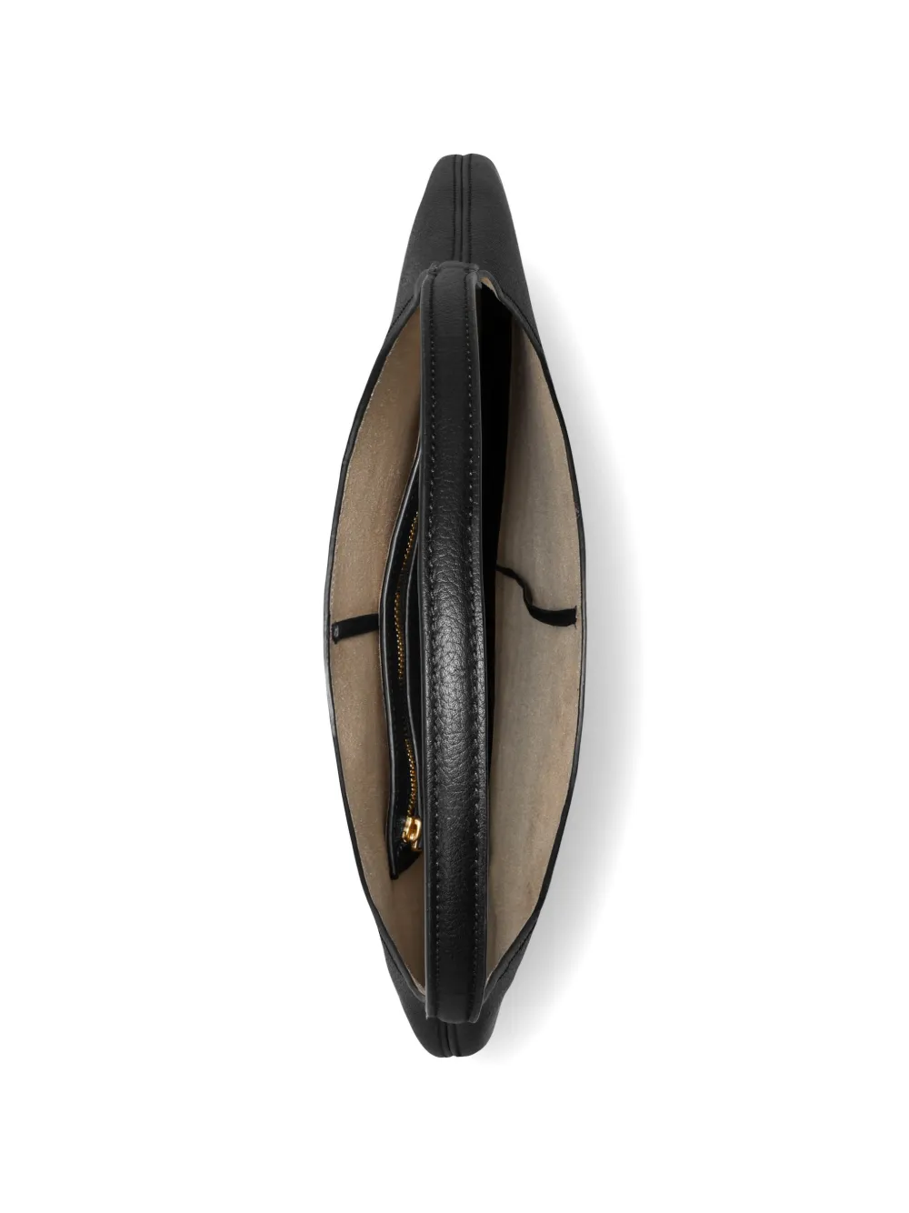 Tory Burch Pierced Soft schoudertas Zwart