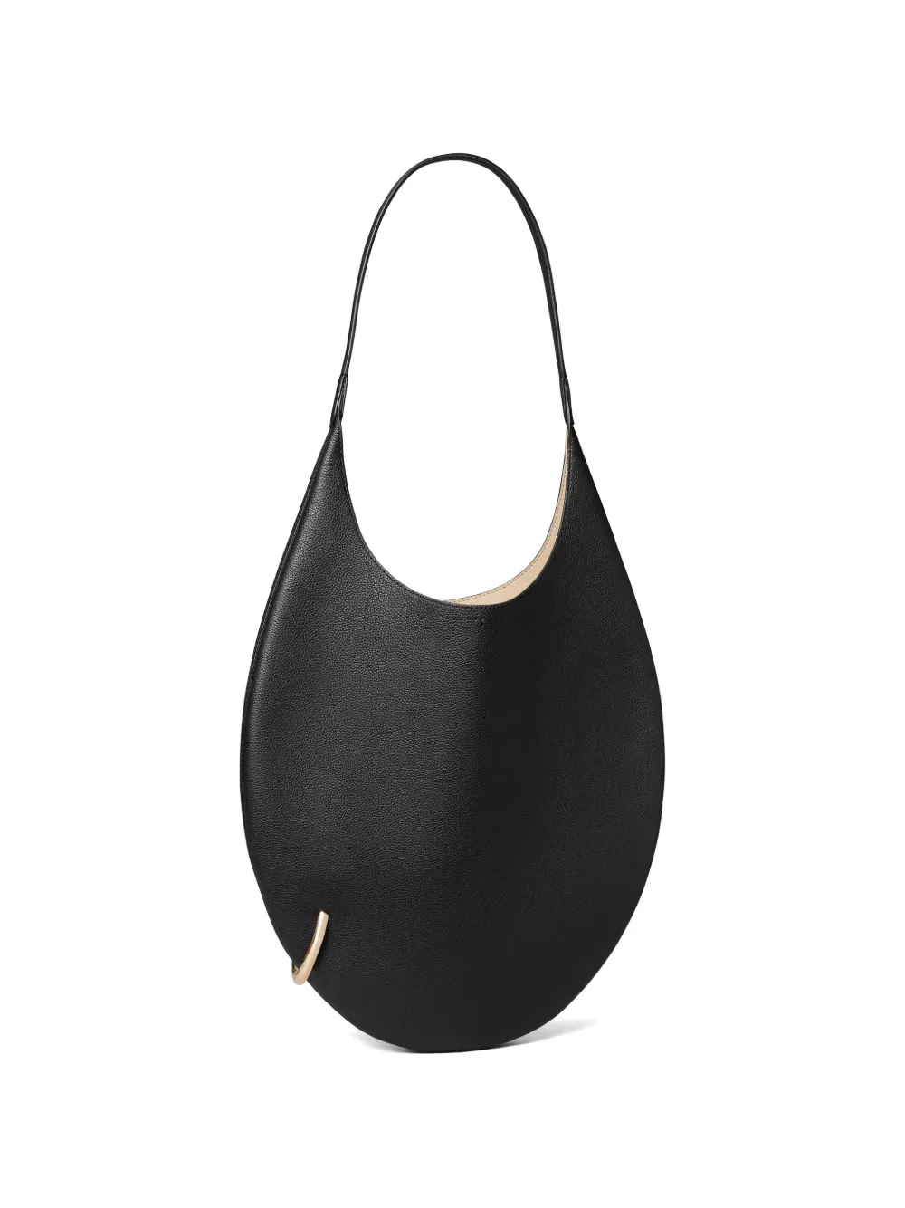 Tory Burch Pierced Soft schoudertas Zwart