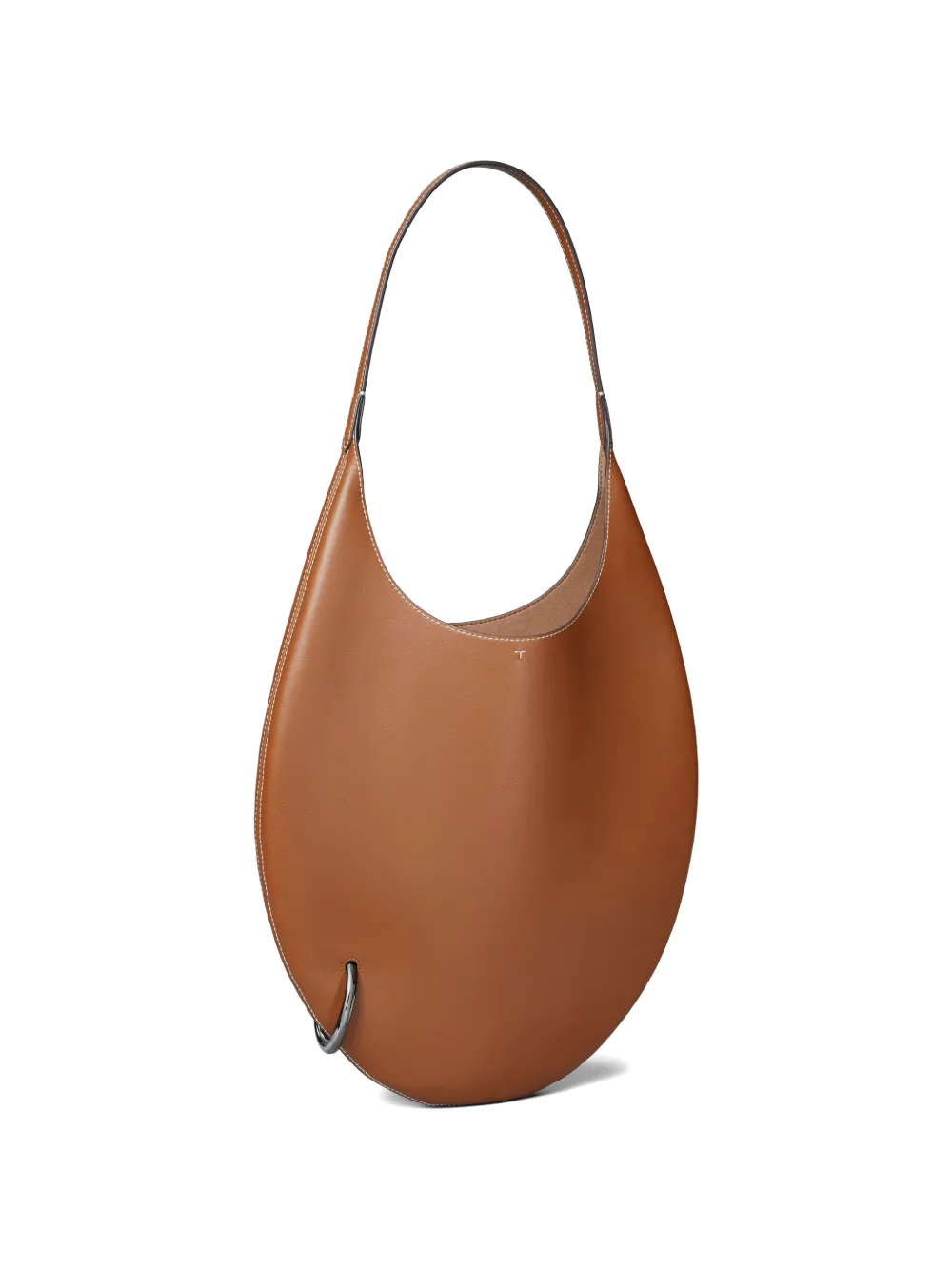 Tory Burch Pierced schoudertas Bruin