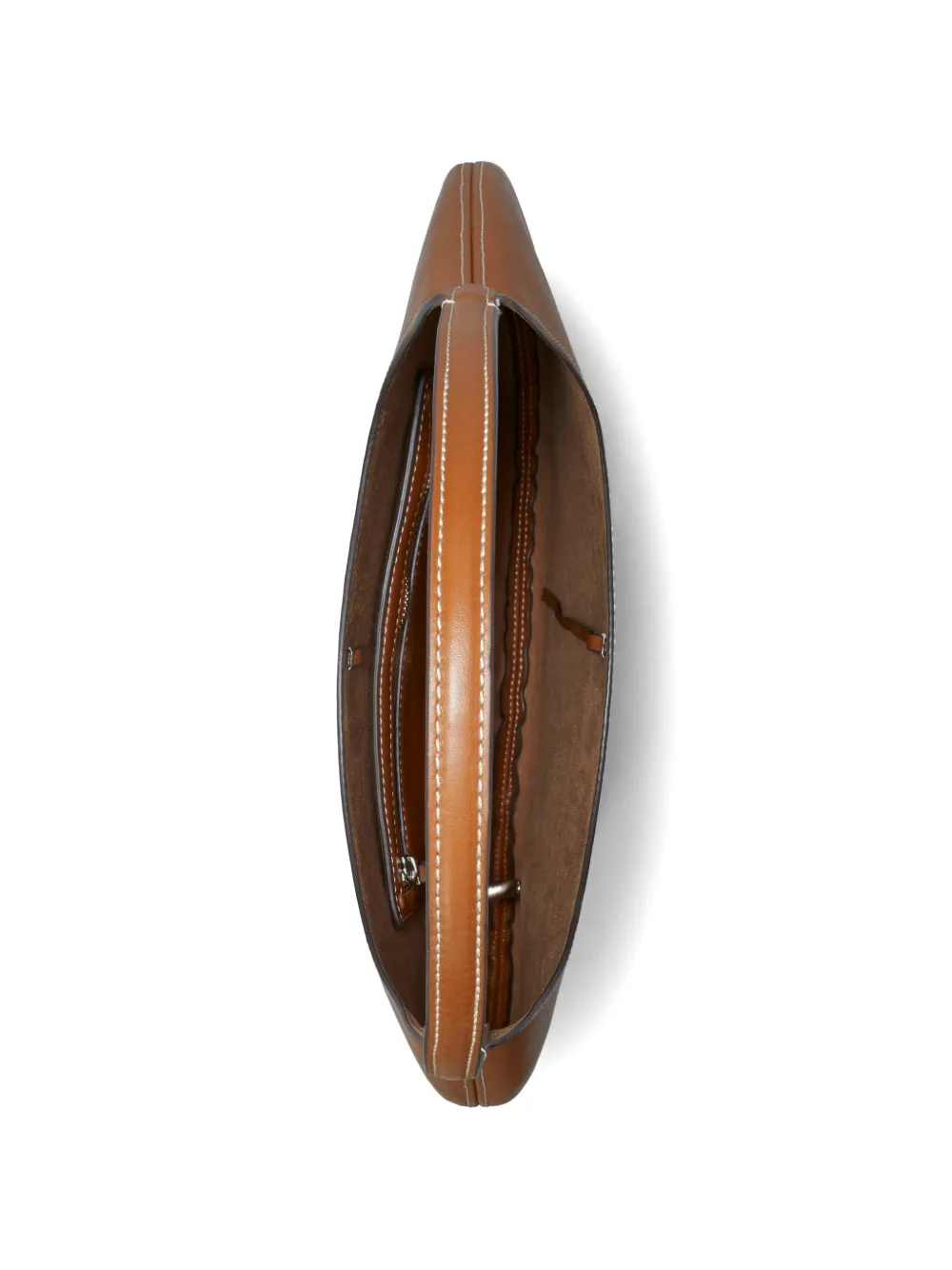 Tory Burch Pierced schoudertas Bruin